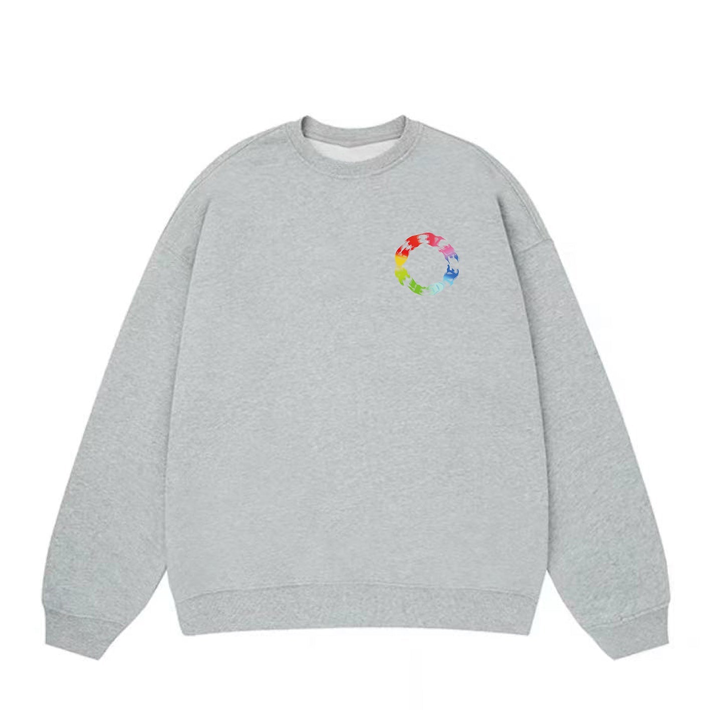 Circle Print Sweatshirt