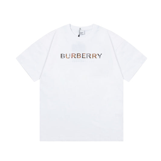 B's Embossed letters printed big logo T-shirt