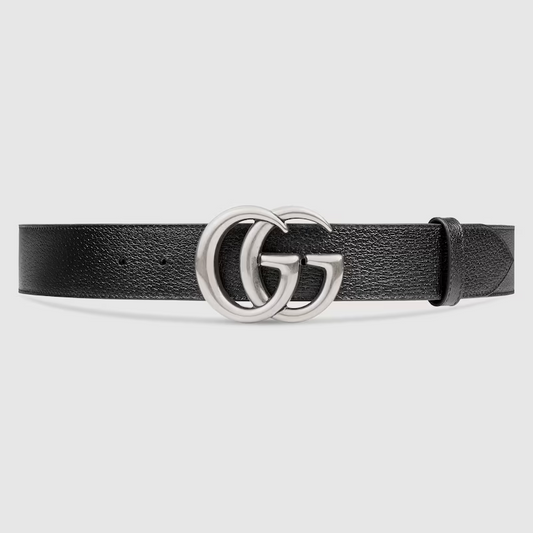 Double G Buckle Leather Noble