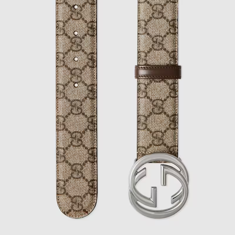 Interlocking Double G buckle belt