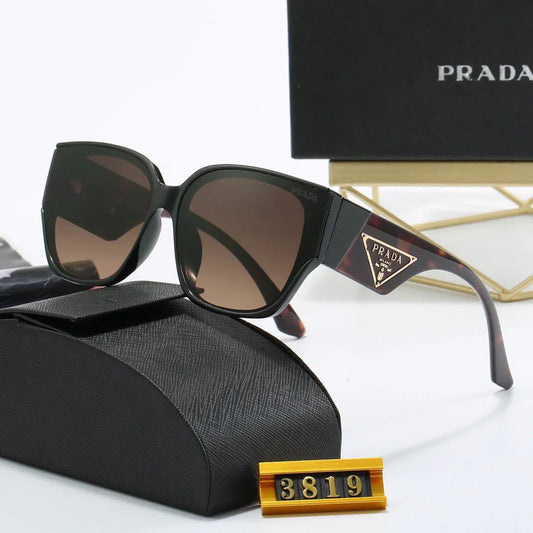 Thick Frame Retro Sunglasses  3819