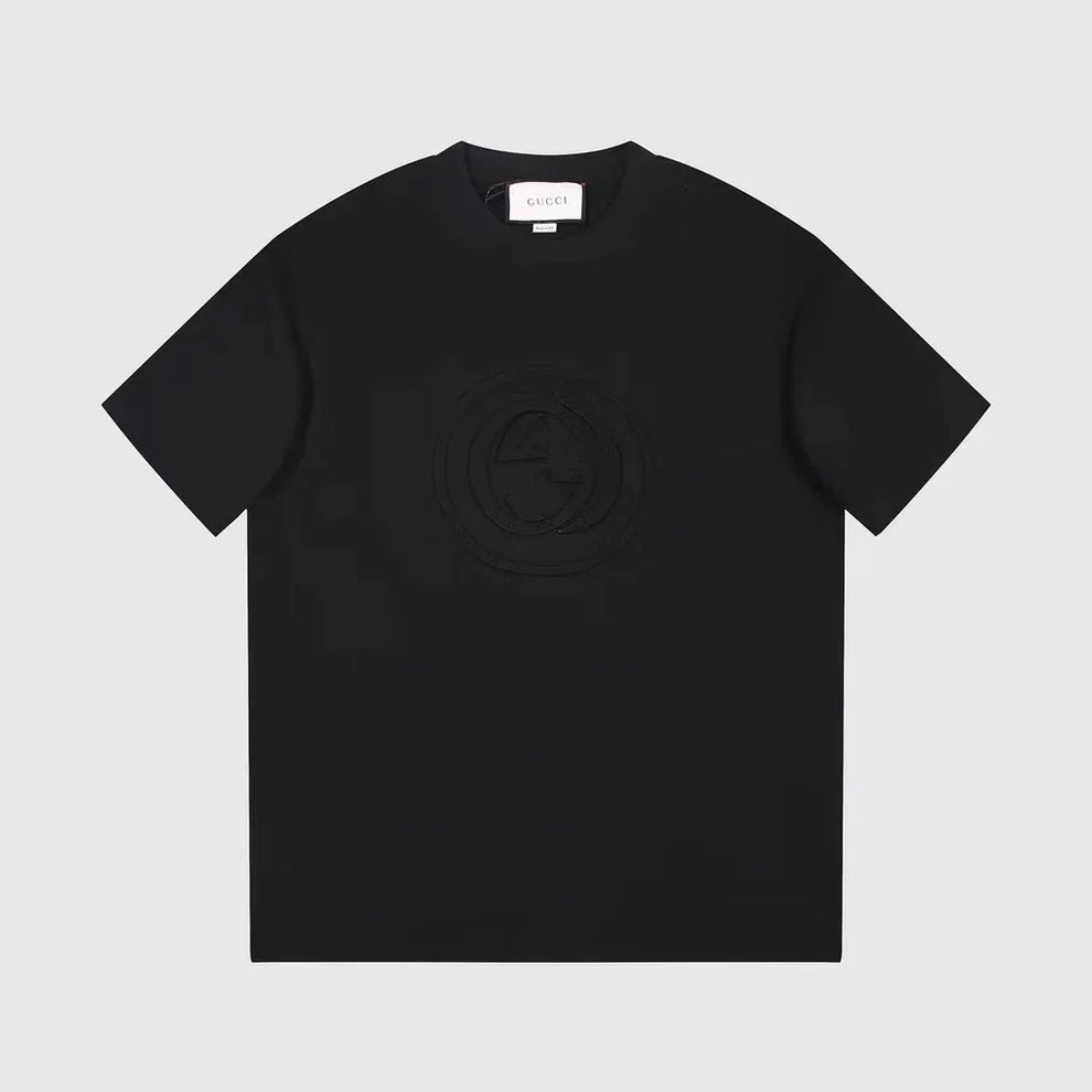 G's Chest logo embossed T-shirt