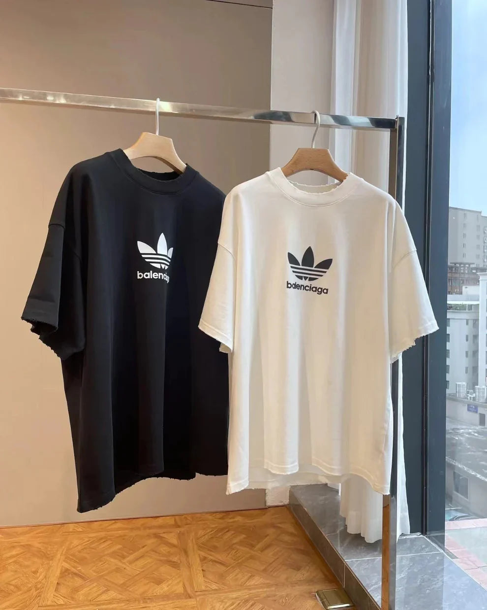 B's And Adidas Joint Printed T-shirt