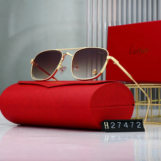 Golden Frame Sunglasses H27472