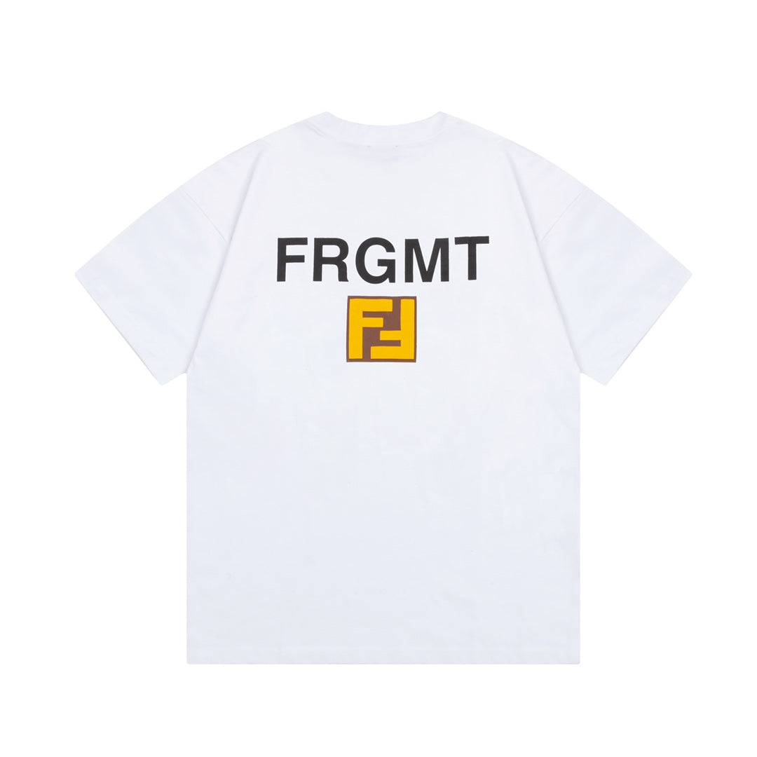 F's childhood memory co-branded cartoon printed T-shirt