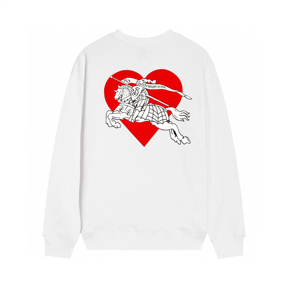 Heart Print Sweatshirt