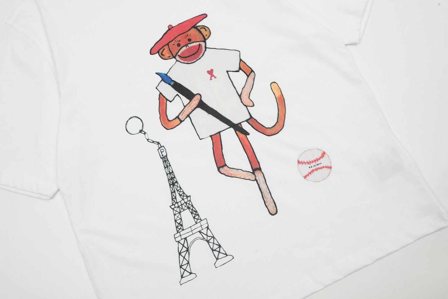 Cartoon monkey T-shirt