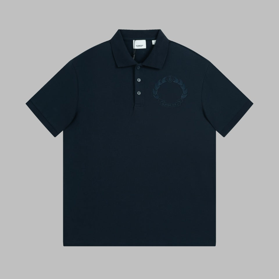 B‘s embroidered polo shirt