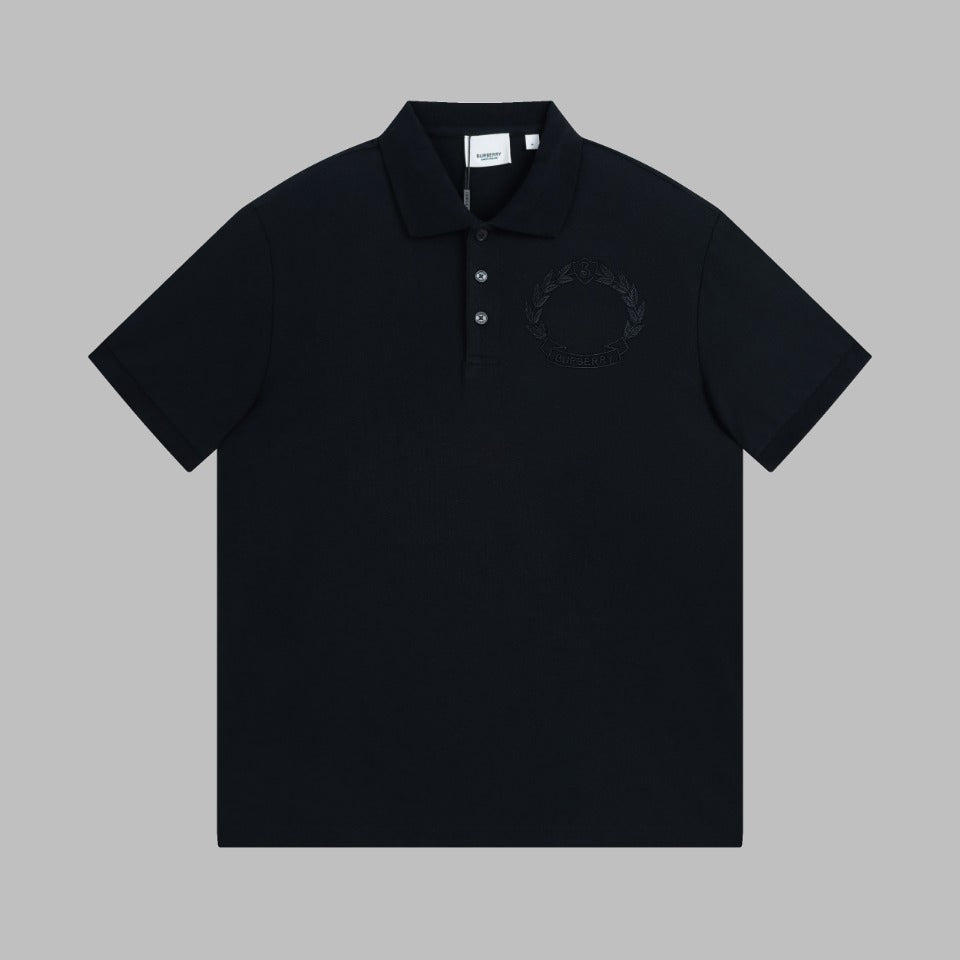 B‘s embroidered polo shirt