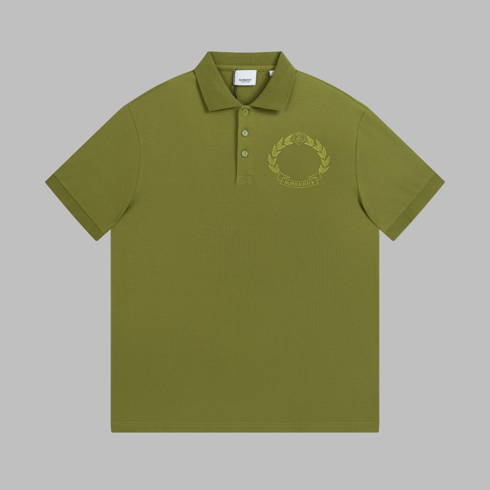 B‘s embroidered polo shirt