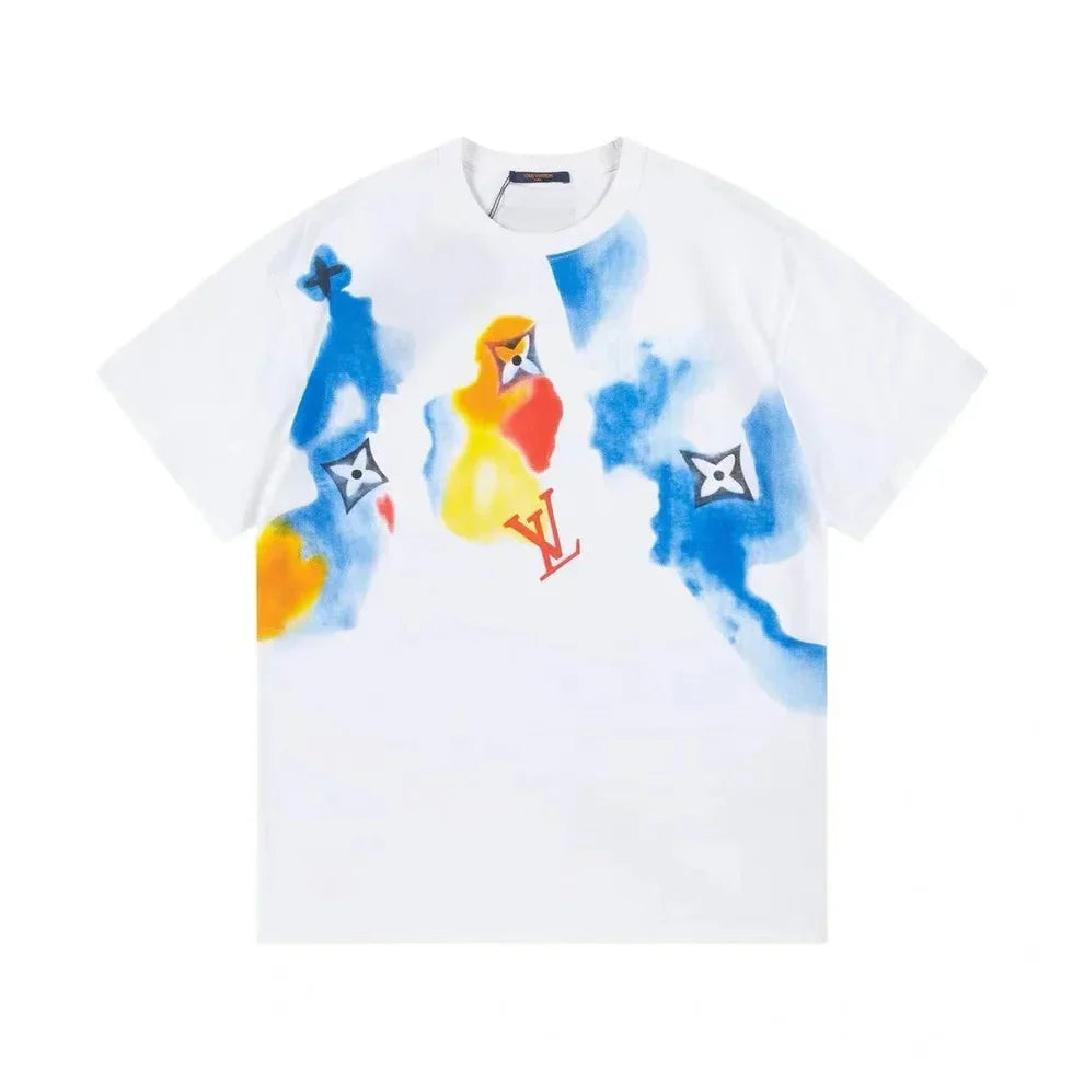 L's Cloud Painting Graphic T-shirt