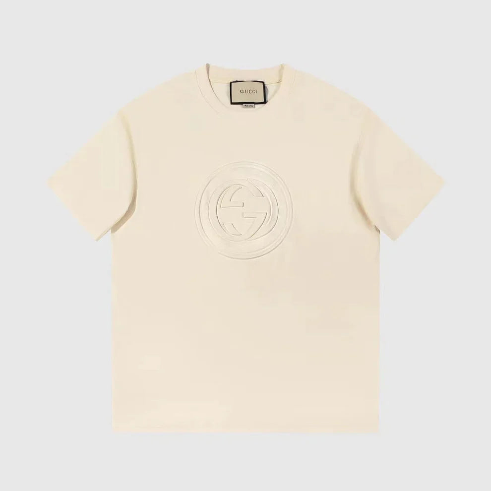 G's Chest logo embossed T-shirt