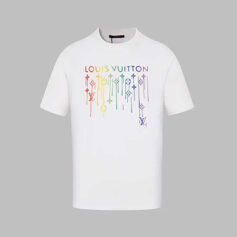 L's Colorful Trailing printed T-shirt