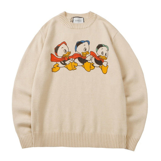 Funny Duck Knitted Sweater