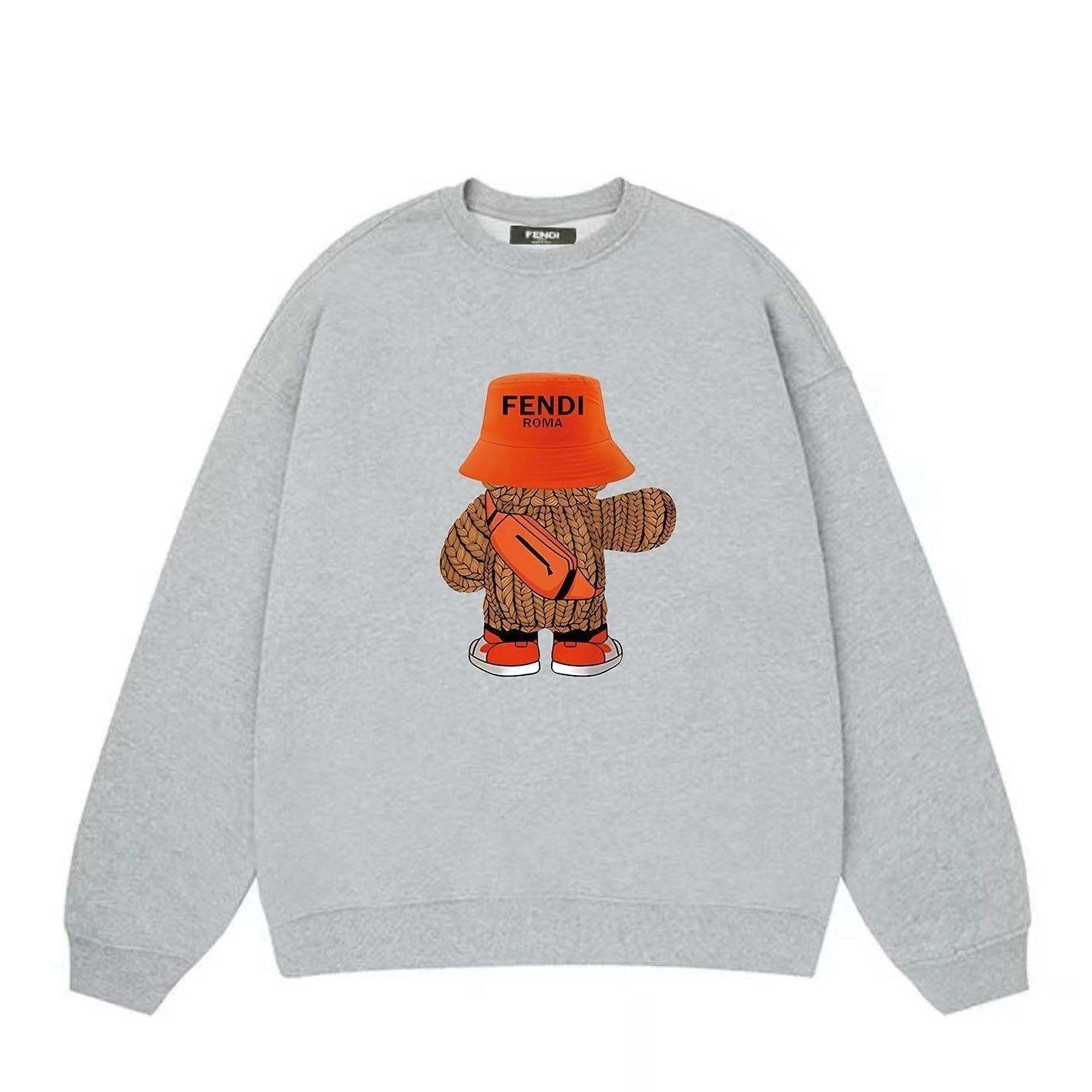 Bear Printed Sweatshirt