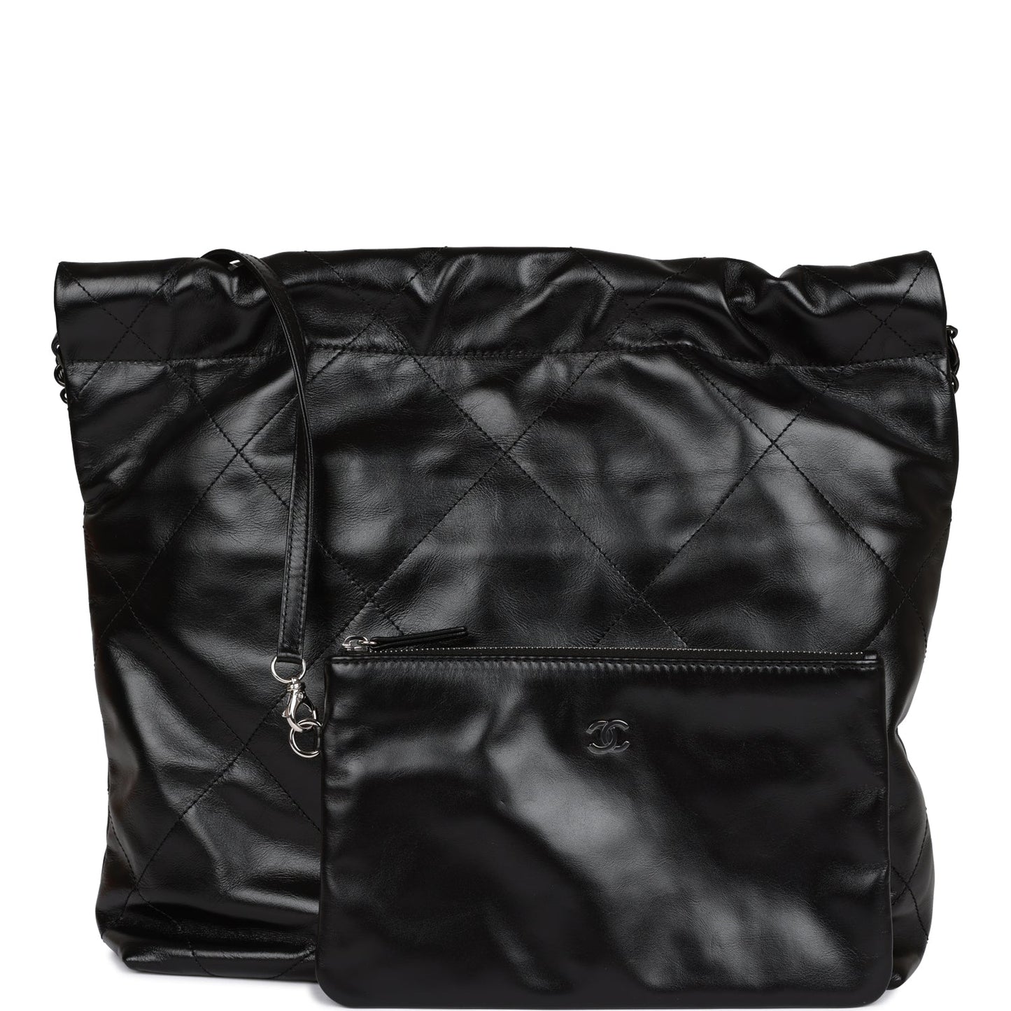 Small  Bag Black Black Hardware