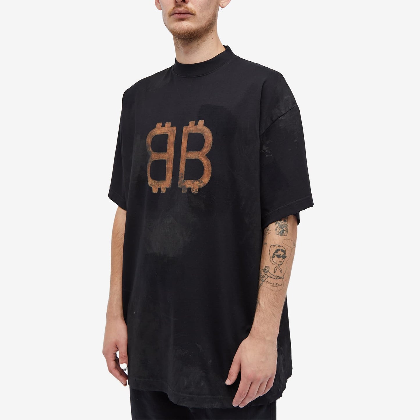 B‘s Crypto Oversized T-shirt