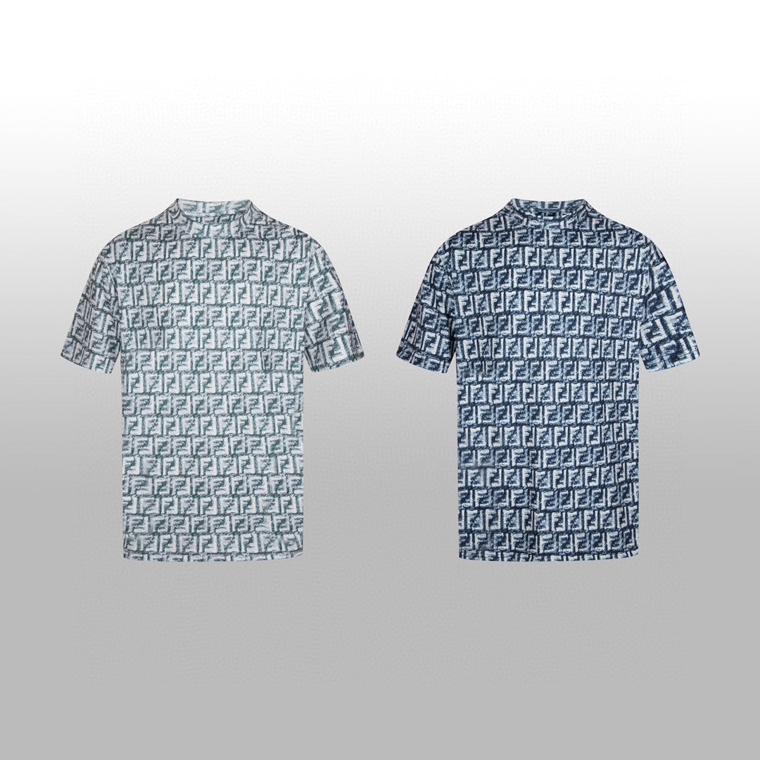 F's New fashion jigsaw T-shirt for early spring