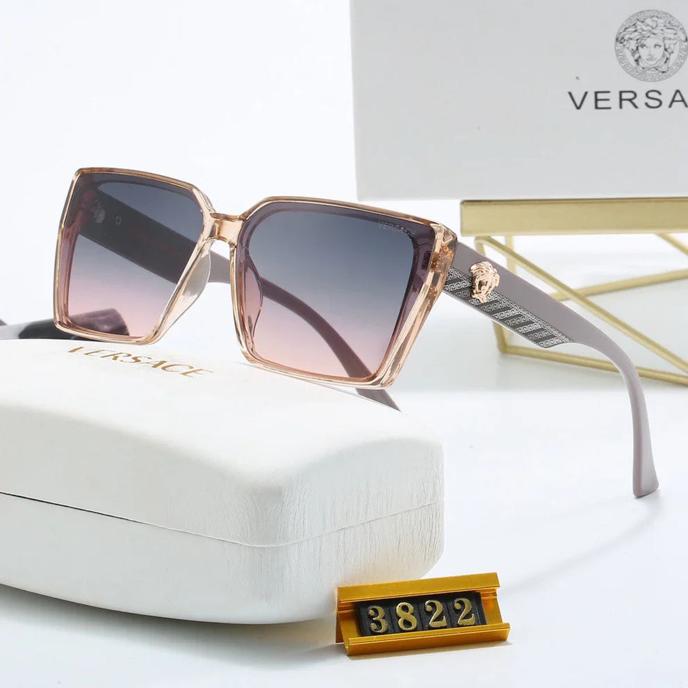 Square Frame Retro Sunglasses  3822