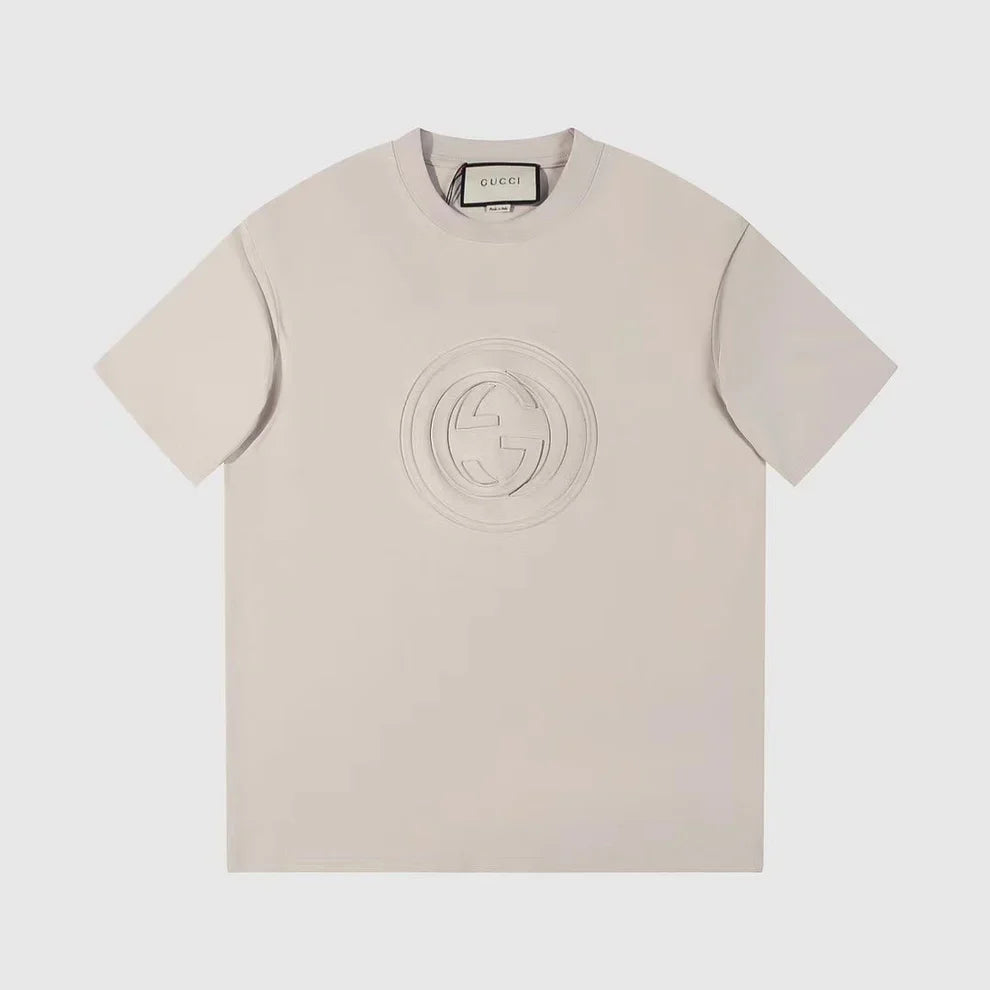 G's Chest logo embossed T-shirt