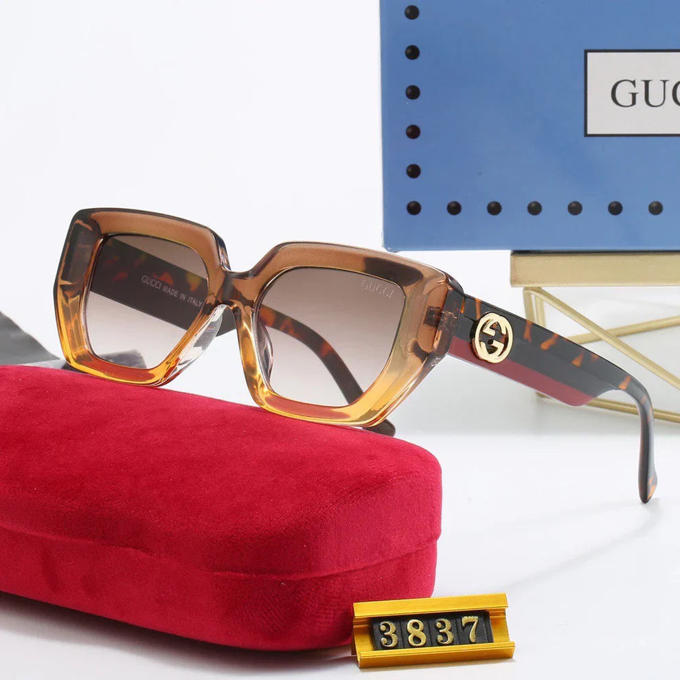 Amber Pattern Sunglasses  3837