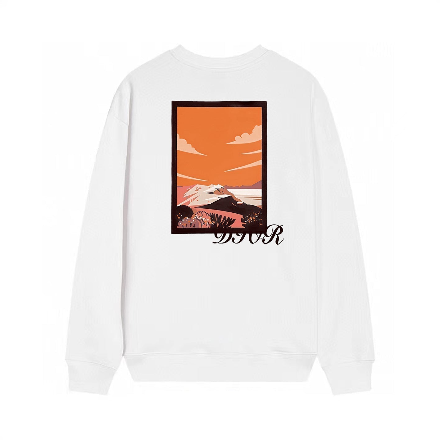 Sunset Print Sweatshirt