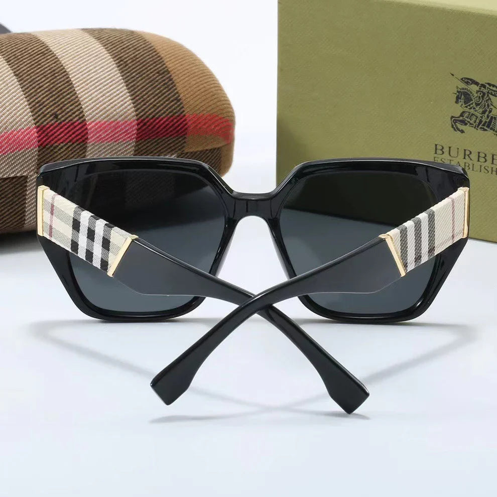 Classic Checkered Frame Sunglasses 3788