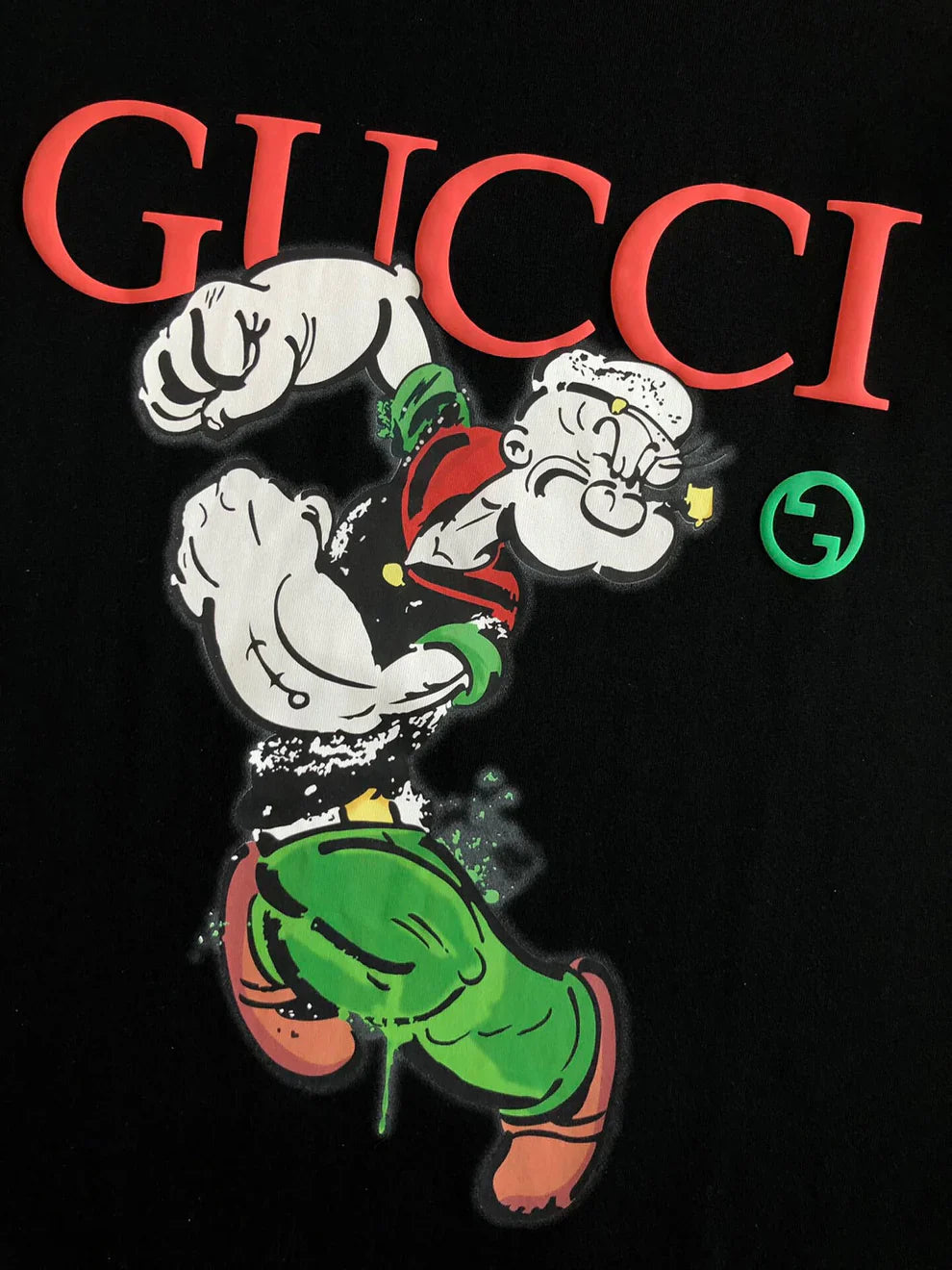 G's Popeye Cartoon Logo T-shirt