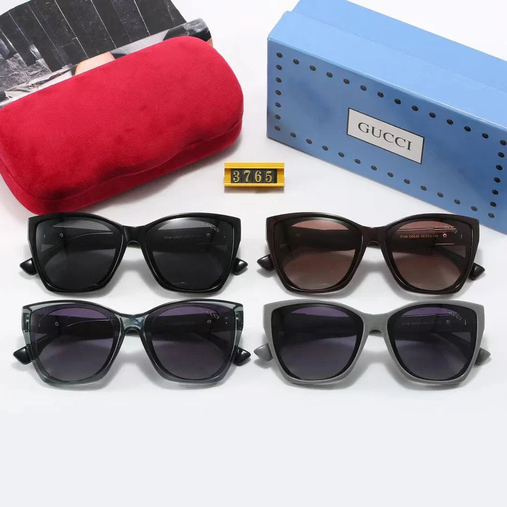 Square Round Frame Sunglasses  3765