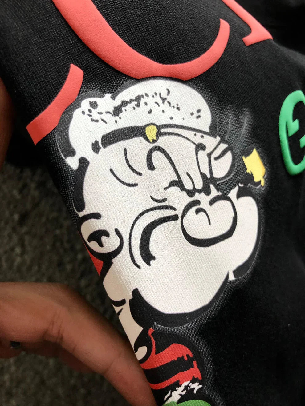 G's Popeye Cartoon Logo T-shirt