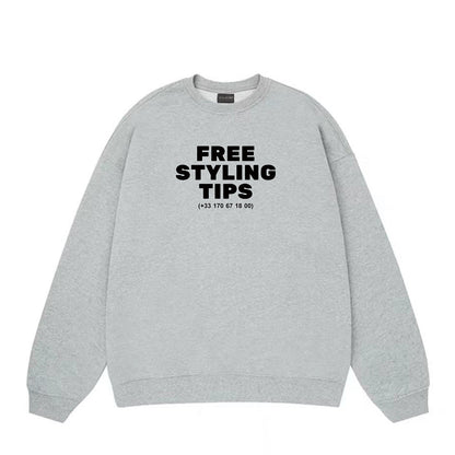 STYLING HOTLINE Print Sweatshirt