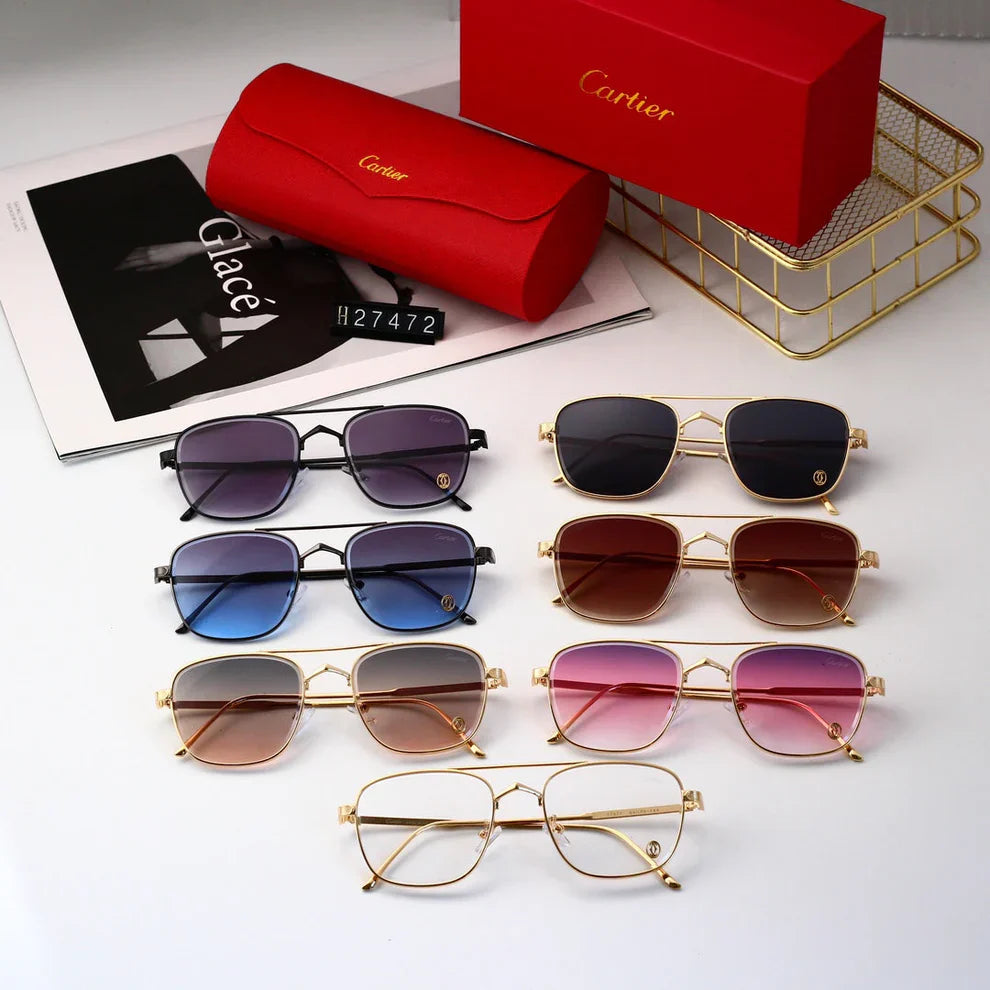 Golden Frame Sunglasses 27472