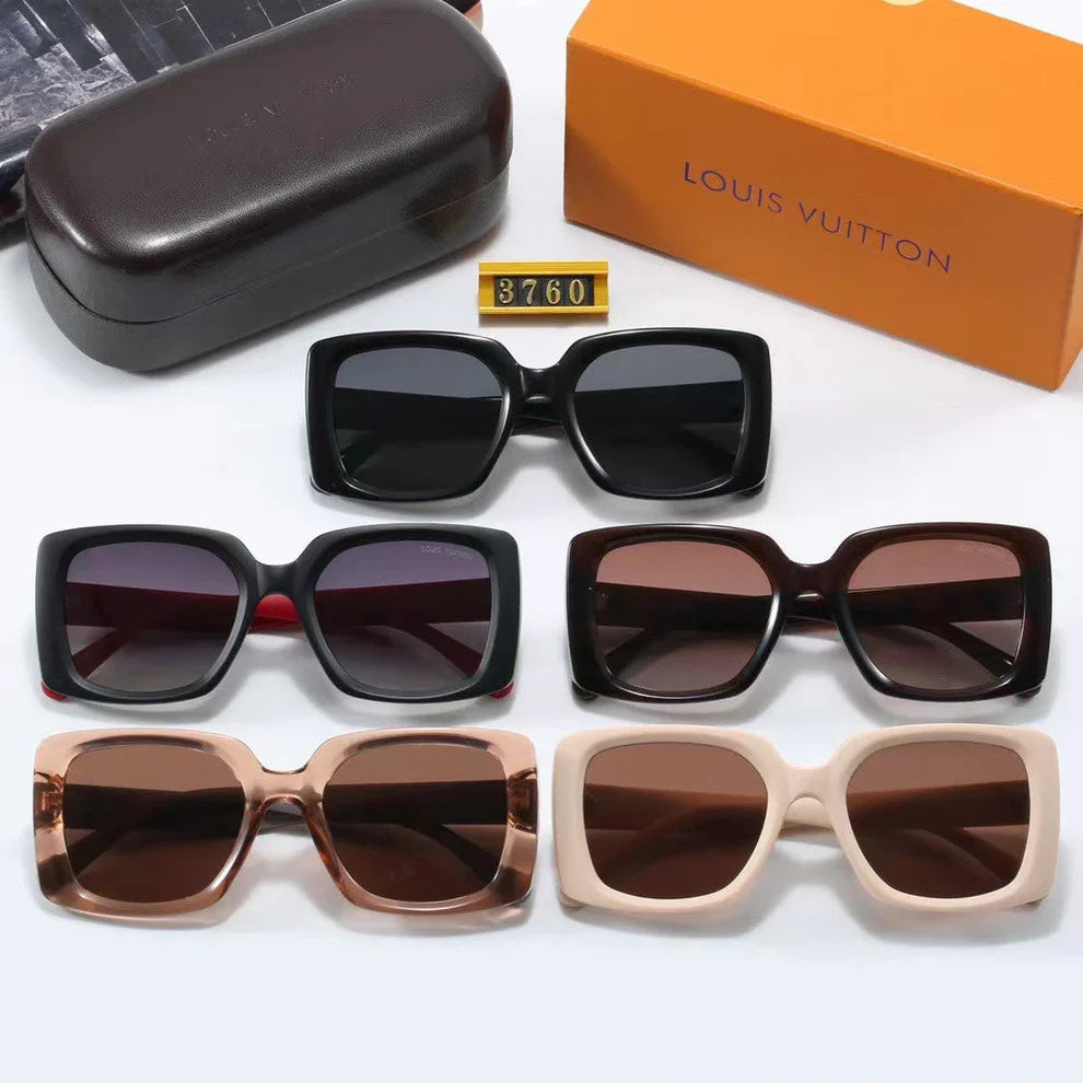 Square Frame Retro Sunglasses  3760