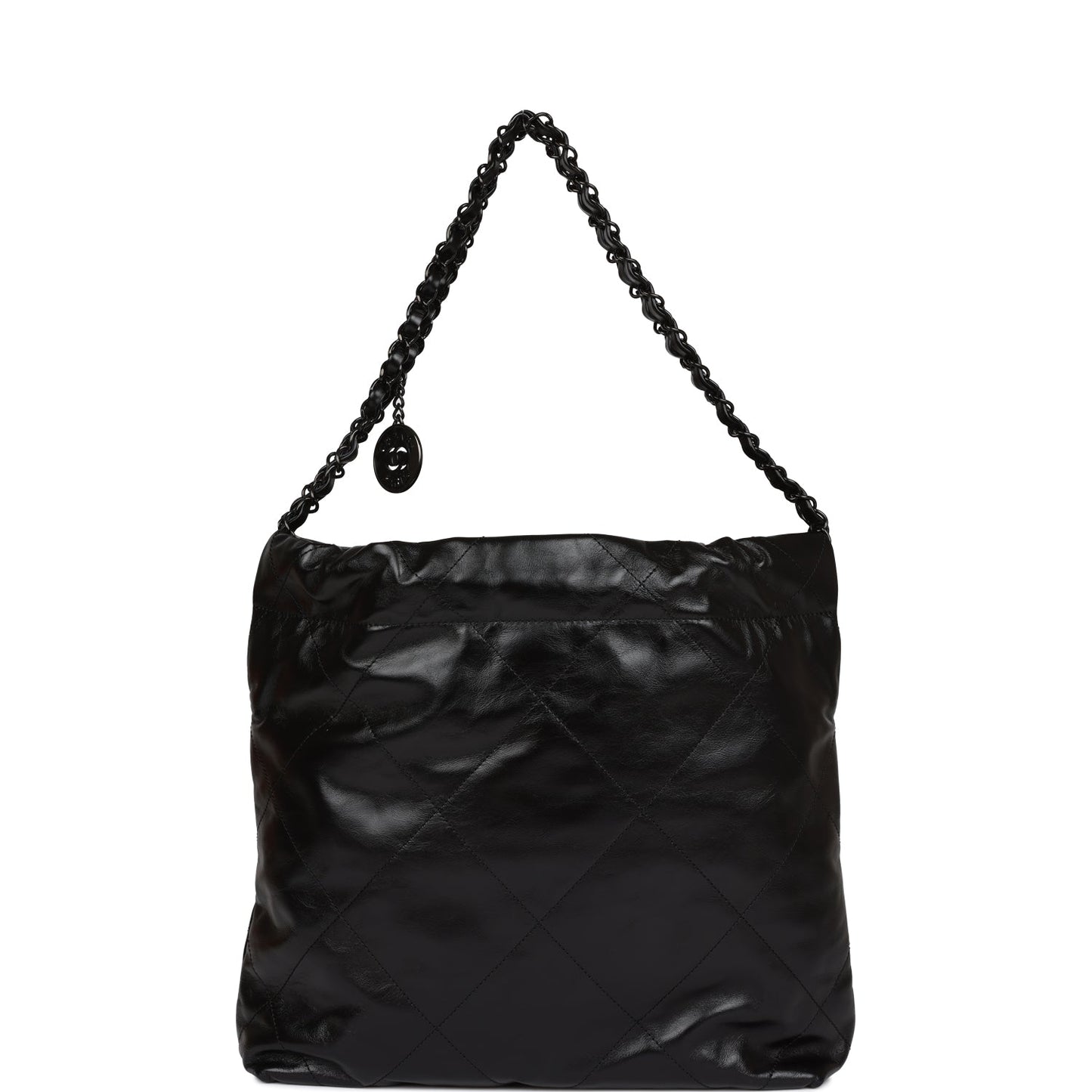 Small  Bag Black Black Hardware