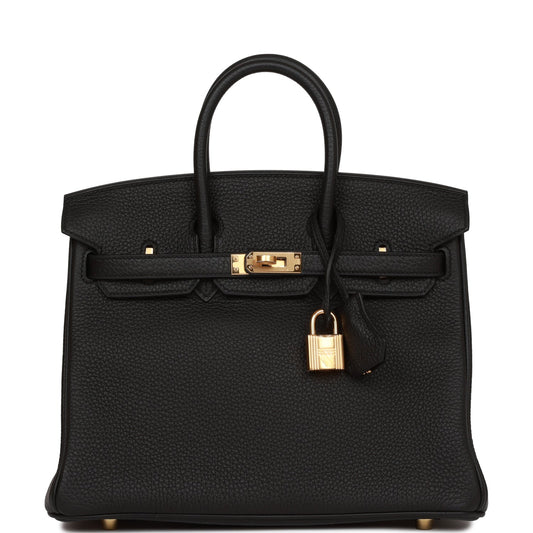 HE&ME Birkin 25 Black Togo Gold Hardware