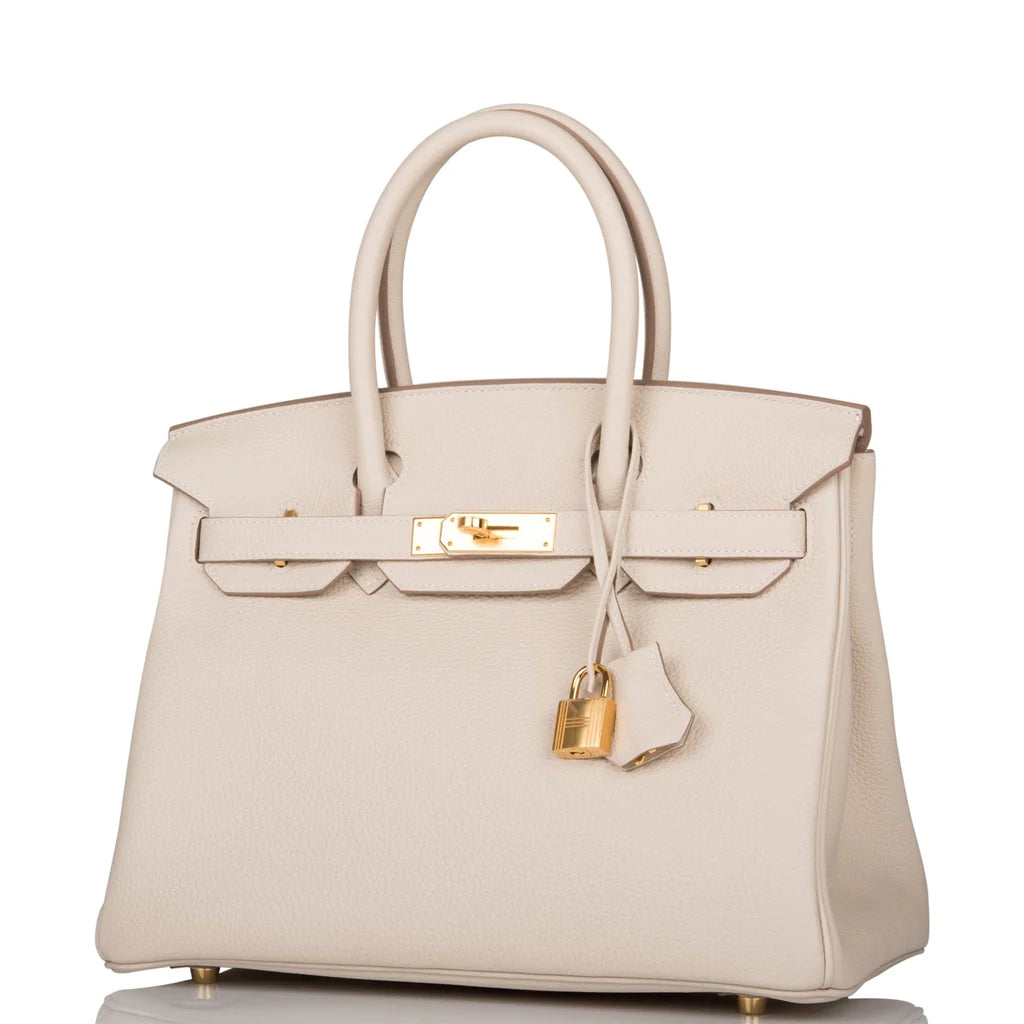 HE&ME Birkin 30 Craie Togo Gold Hardware