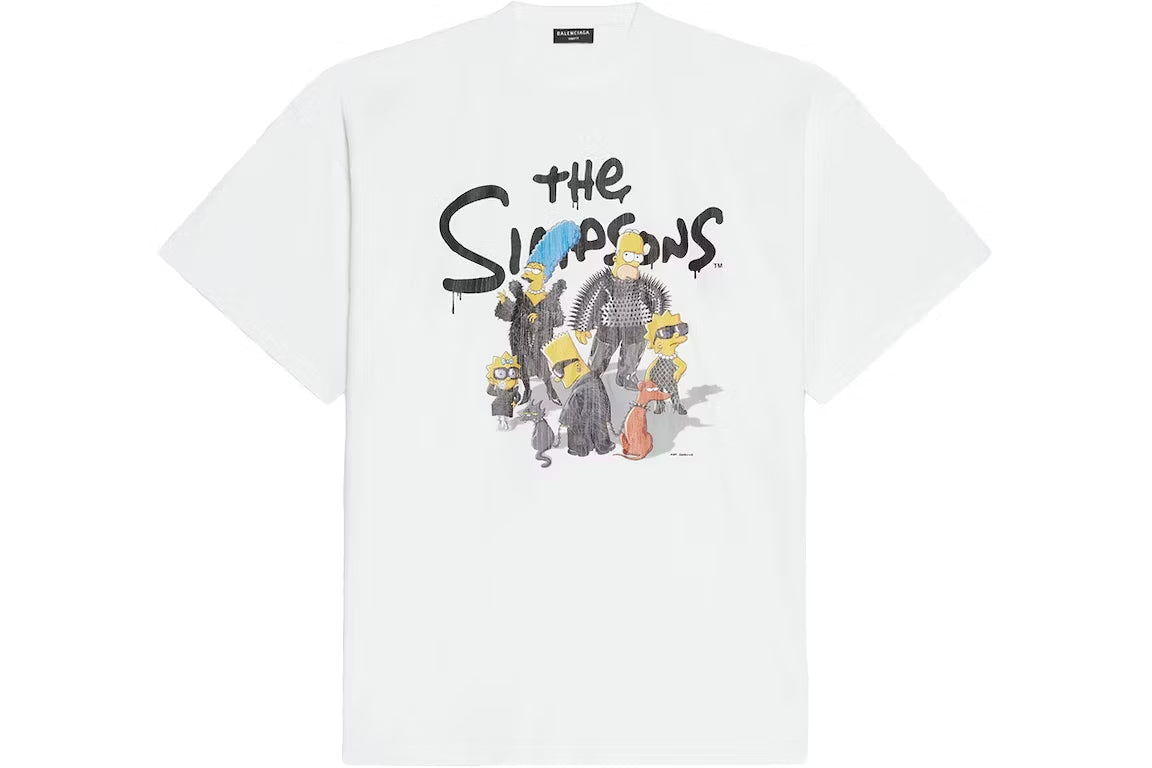 B's The Simpsons Oversized T-Shirt - Multicolor