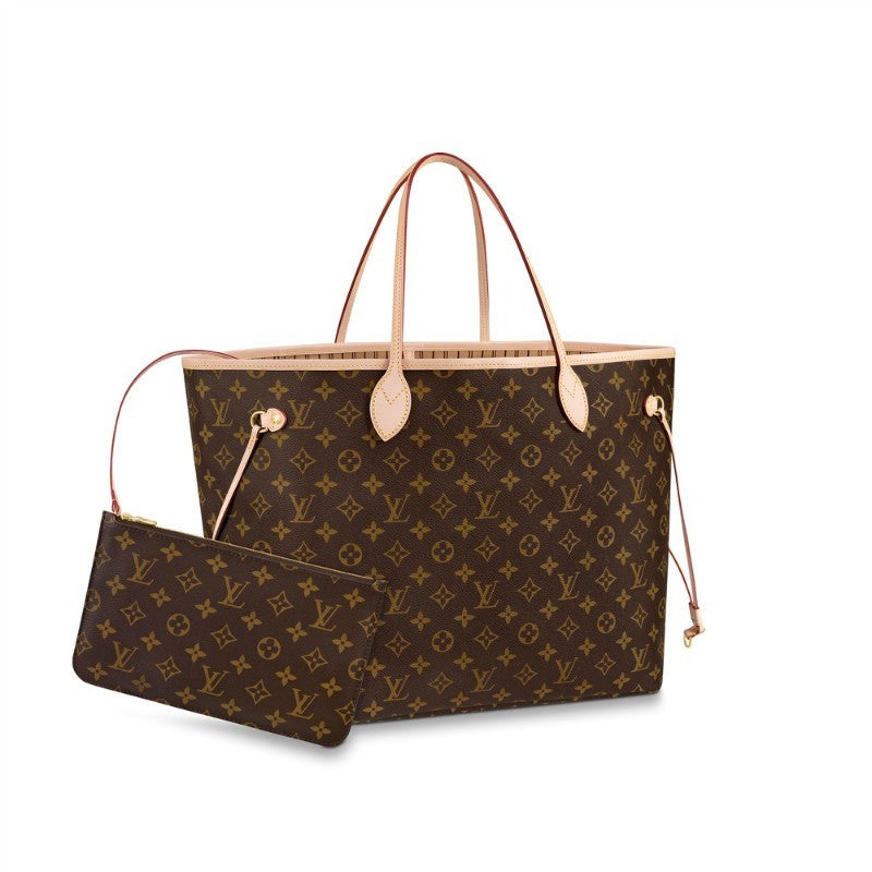 LL&VV Monogram Canvas Neverfull GM M40990 Beige