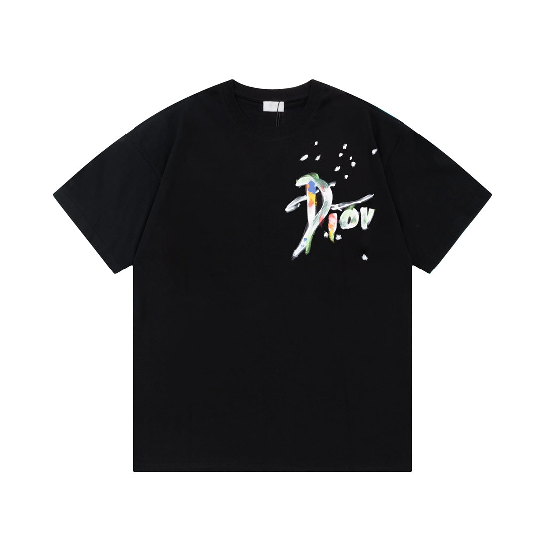 G‘s Inkjet color letter logo T-shirt’