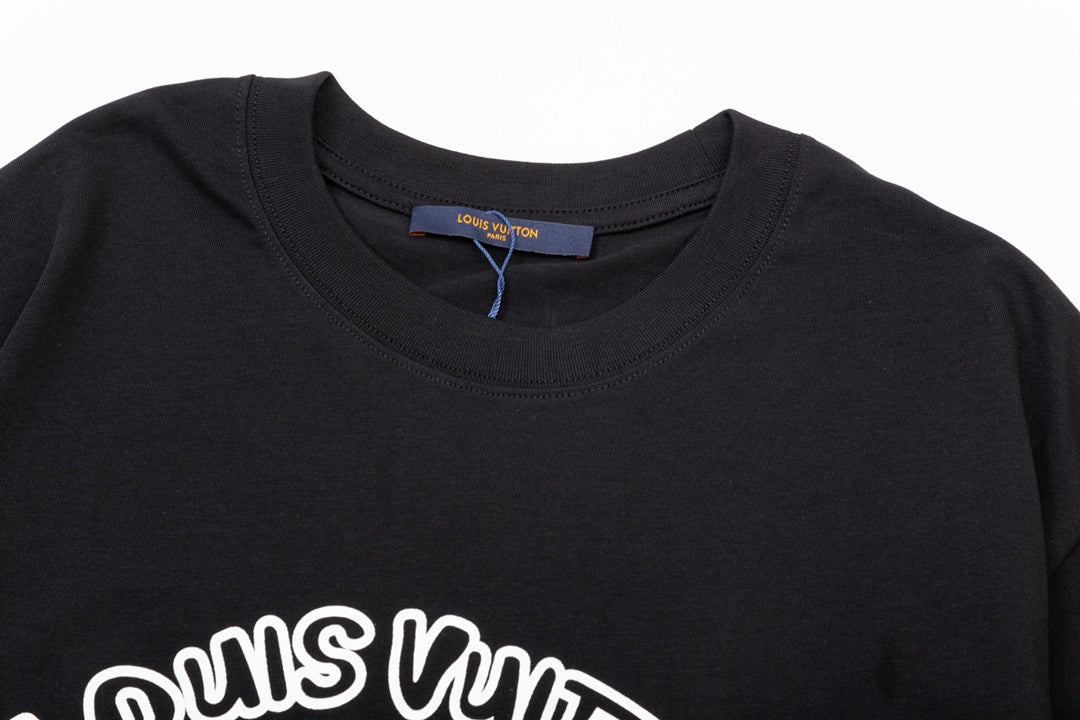 L's eighties vintage logo embroidered T-shirt