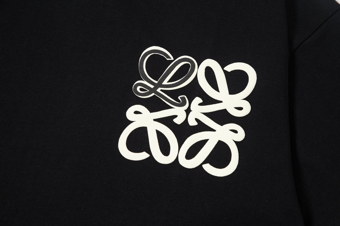 LO's color combination creative foam own logo T-shirt