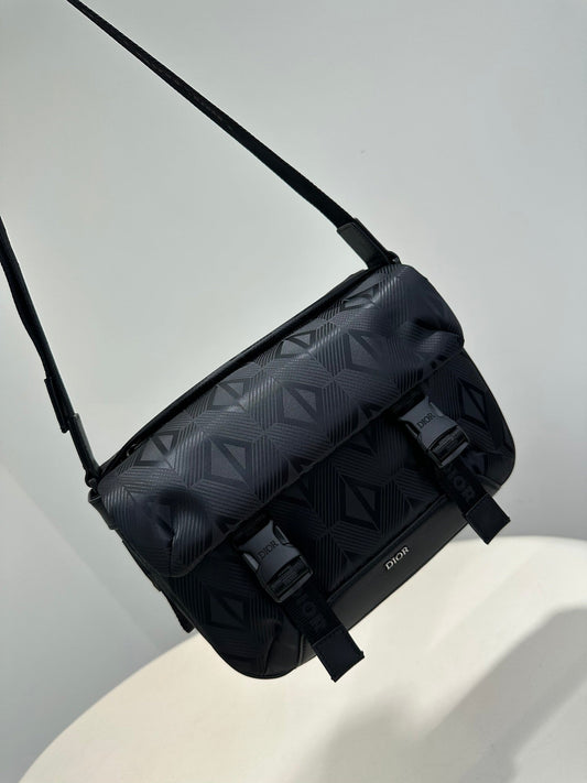 D's Grid Style Logo Bag