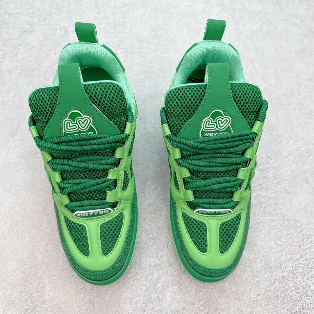 L's Green Breathable Sneakers