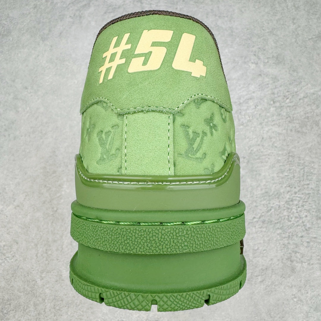 L's All Green Figure Sneakers